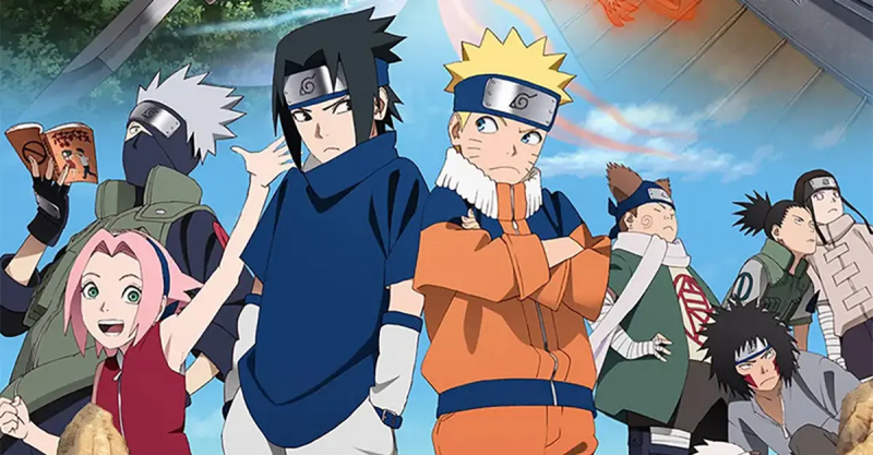 Moderní'Naruto' anime visual