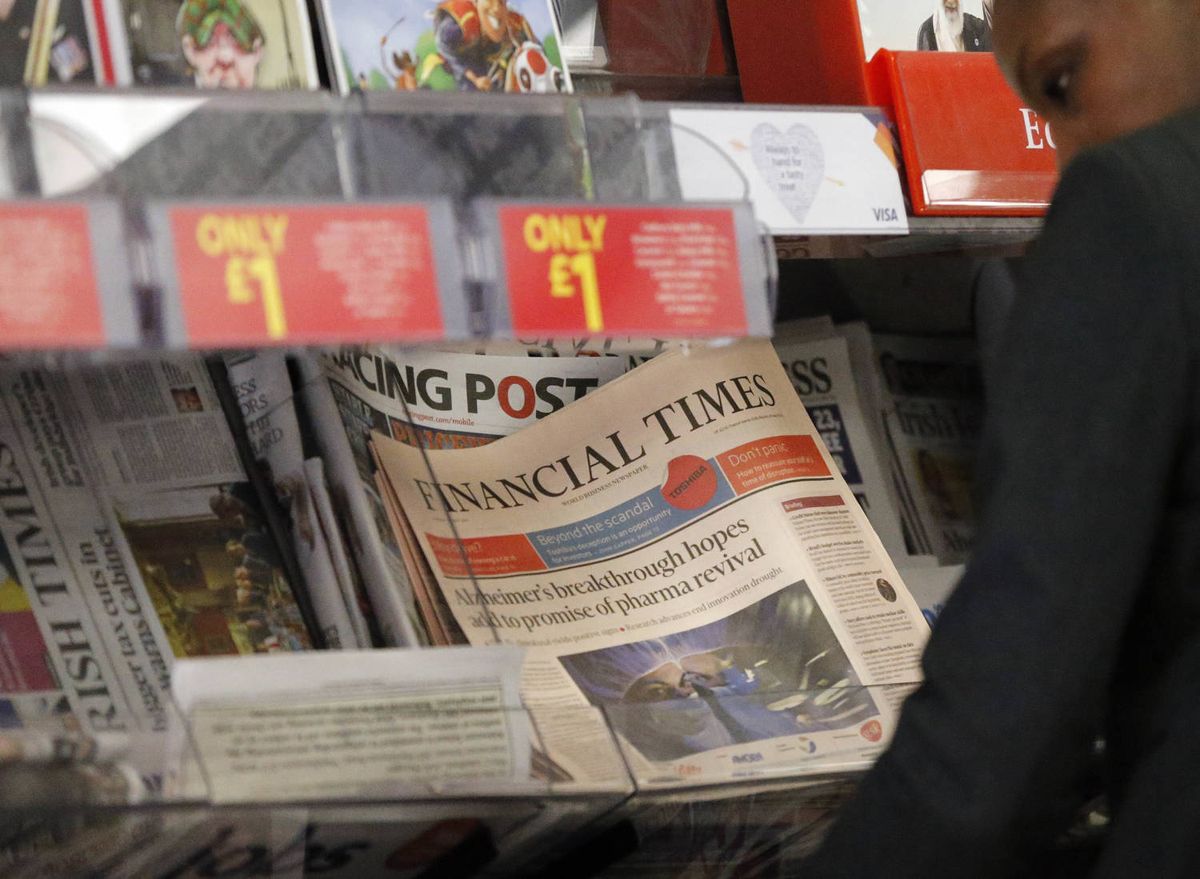 40 เปอร์เซ็นต์ของผู้อ่าน Financial Times หยุดบล็อกโฆษณาเมื่อถูกถาม