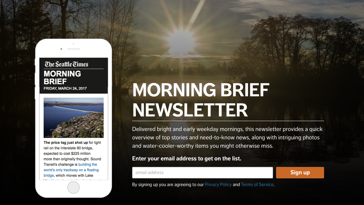 A The Seattle Times Morning Brief hírlevelének sikere mögött