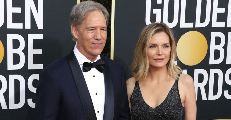 Michelle Pfeiffer og hendes mand deltog i en prisuddeling