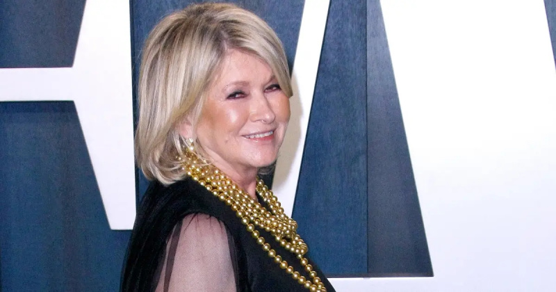 Martha Stewart egy Vanity Affair partin
