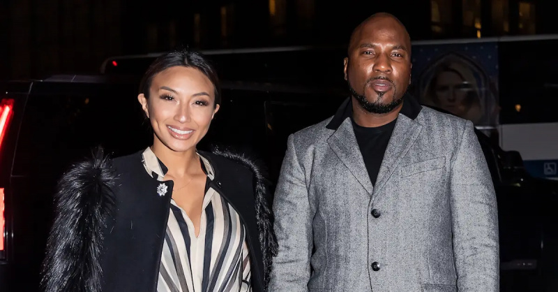 Jeannie Mai a Rapper Jeezy jsou vidět, jak přijíždějí na módní přehlídku Rag & Bone během New York Fashion Week 7. února 2020