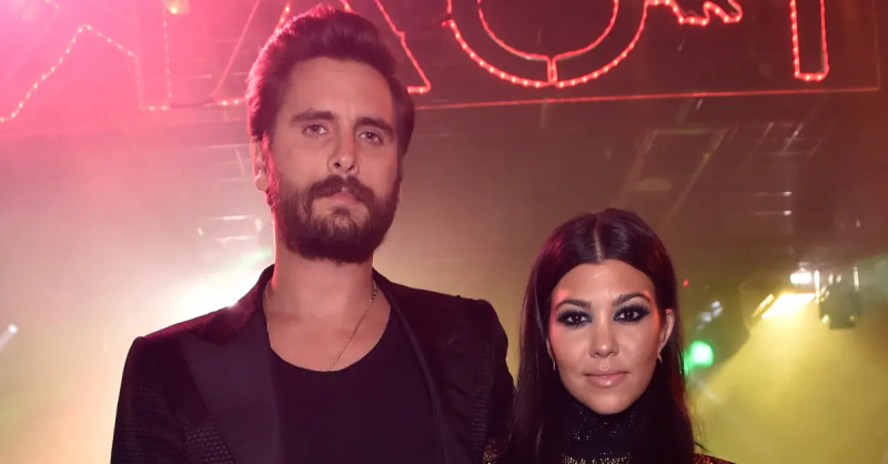 Scott Disick et Kourtney Kardashian assistent ensemble à un événement