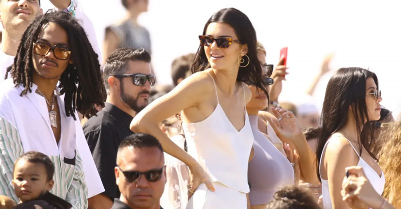 Luka Sabbat, Kendall Jenner et Kourtney Kardashian à Coachella