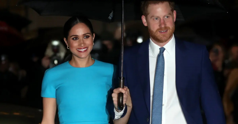 Meghan Markle und Prinz Harry besuchen London im Jahr 2020, kurz bevor sie nach Montecito ziehen.