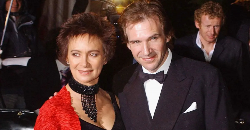 Francesca Annis a Ralph Fiennes v roce 2003