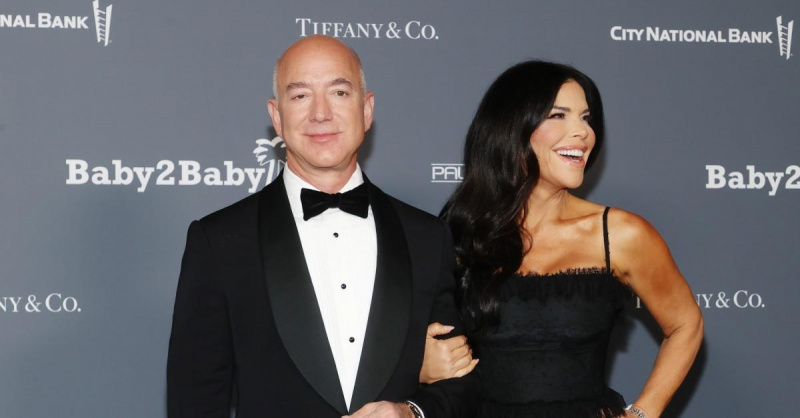 Jeff Bezos y Lauren Sánchez