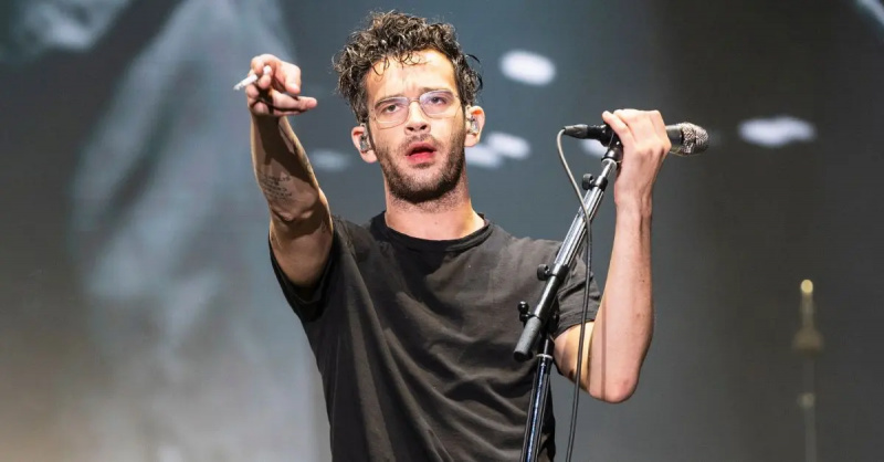 Matty Healy fra The 1975 optræder under 2023 Austin City Limits Music Festival