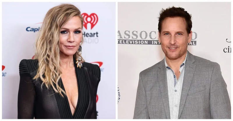 (l-r): Jennie Garth a Peter Facinelli
