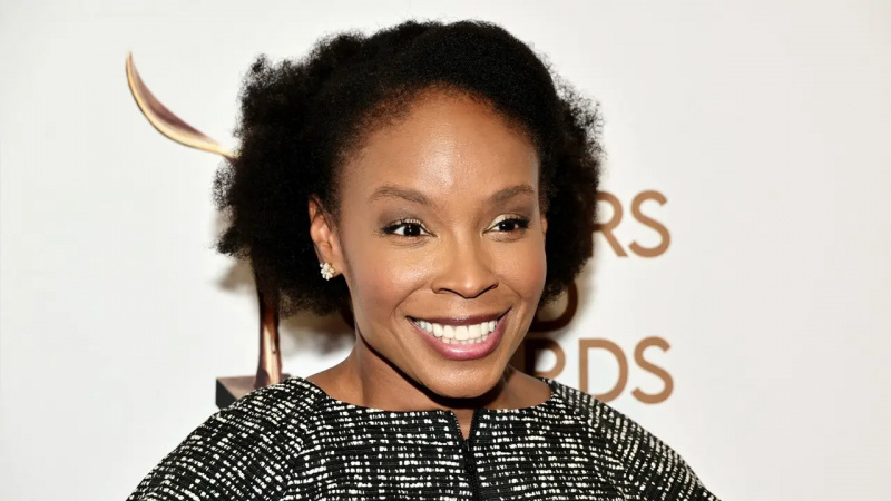 Amber Ruffin vid 75th Annual Writers Guild Awards på The Edison Ballroom den 5 mars 2023
