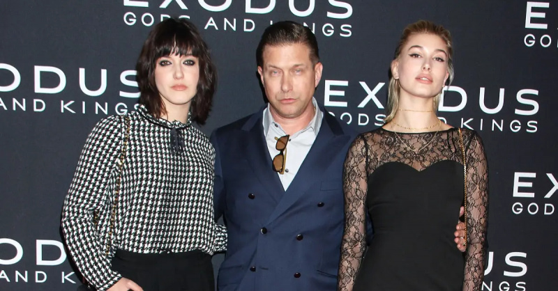 Alaia Baldwin, Stephen Baldwin e Hailey Baldwin em 2014