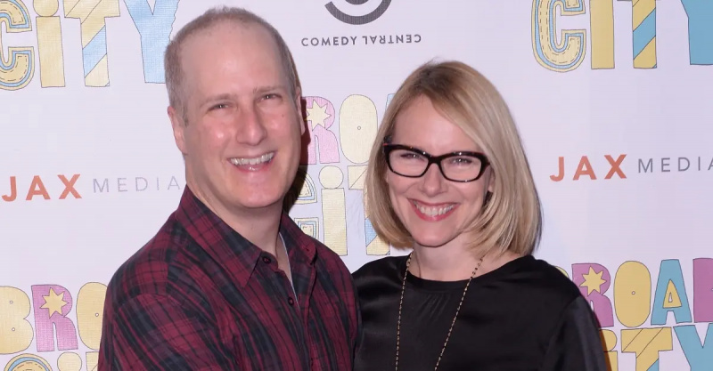 Amy Ryan ed Eric Slovin sul tappeto rosso