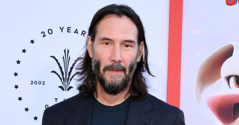 Keanu Reeves deltar i en speciell visning av Warner Bros. DC League of Super Pets