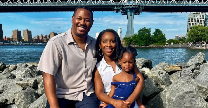 (l-r): Marcus Richardson, Abby Phillips und Naomi