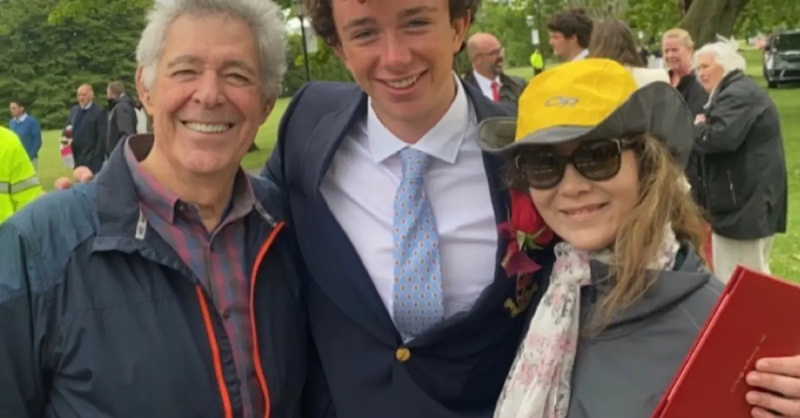 Barry Williams cu fiul Brandon Williams