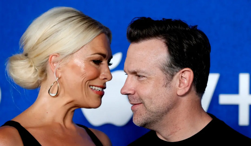 Jason Sudeikis và Hannah Waddingham