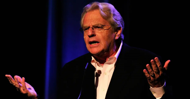 Jerry Springer fotograferade ärligt