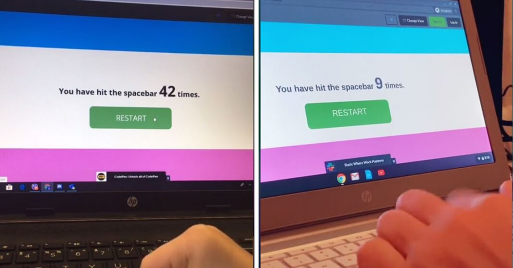 Барлығы TikTok Spacebar Challenge-ге тәуелді болғандықтан, оны тәуелді етеді
