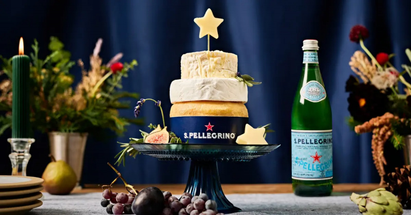 'S.Pellegrino ve Stanley Tucci's Holiday Cheese 'Cake'"