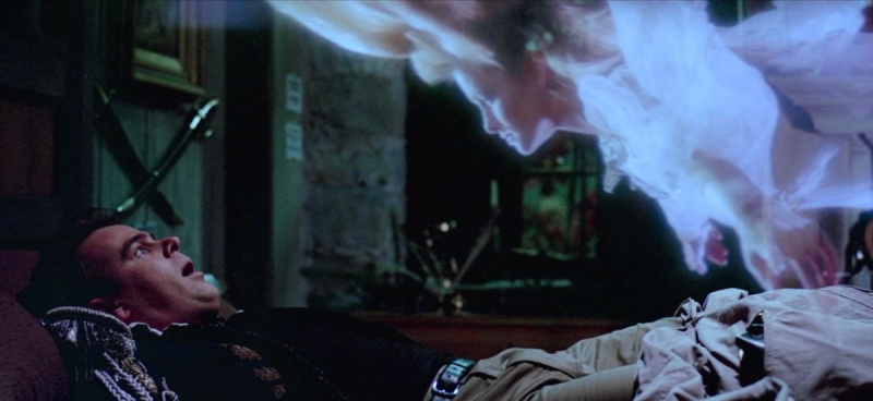 Dan Aykroyd og Kymberly Herrin ind'Ghostbusters'