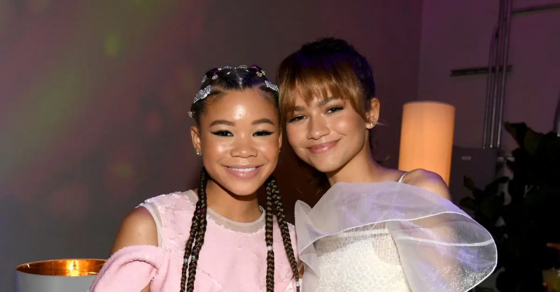 (слева направо): Сторм Рейд и Зендая на'Euphoria' premiere in 2019.