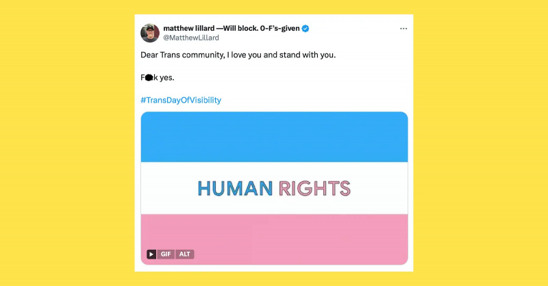 Matthew lillard trans práva