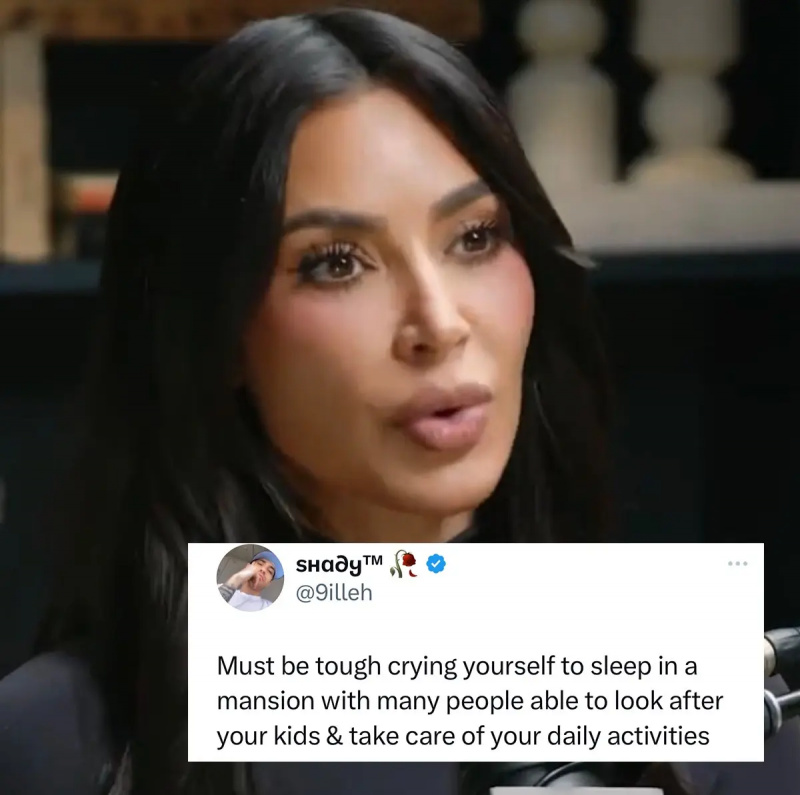 对 kim karashian 育儿评论的反应