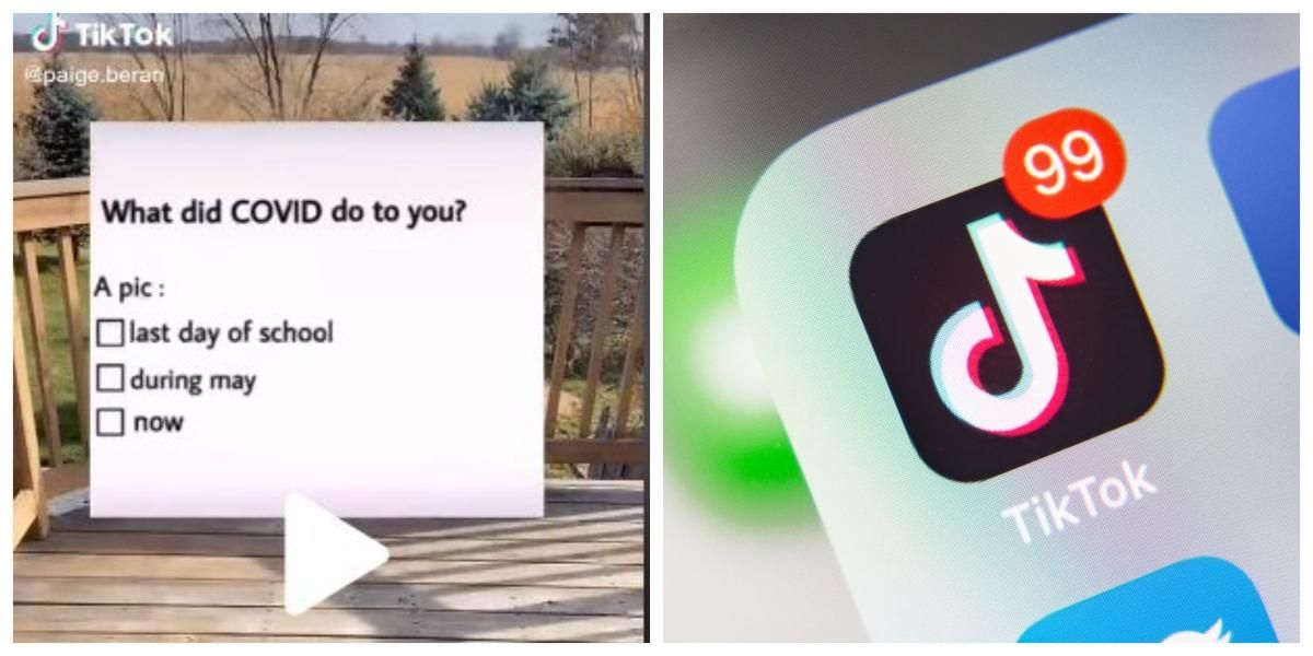 Noua tendință de autocolant viral „Ce ți-a făcut COVID?” Preia TikTok