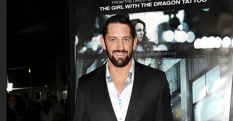 Wade Barrett en el estreno de'Dead Man Down.'