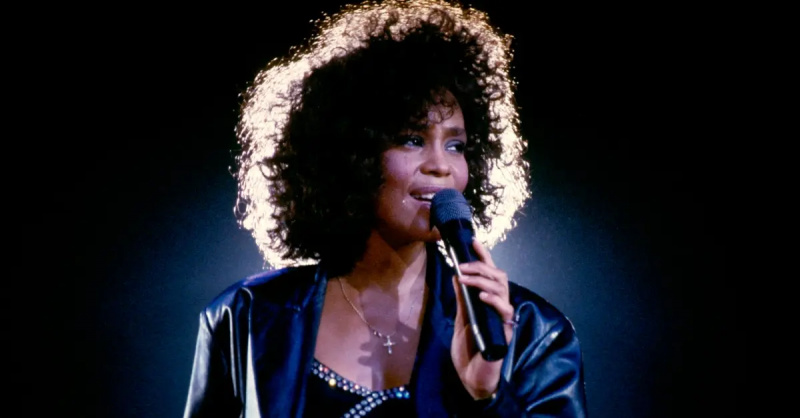   Whitney Houston śpiewa i płacze
