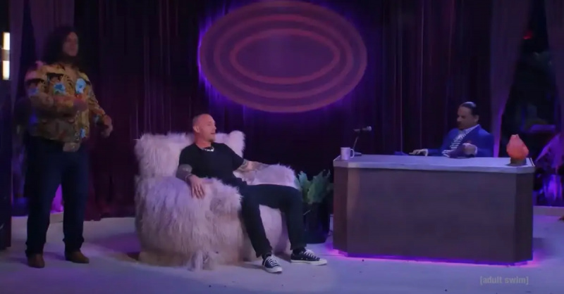 Chet Hanks und Eric André weiter'The Eric André Show'