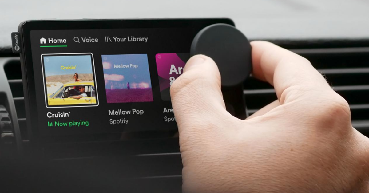 Spotifyn 'Auto -asia' tekee sovelluksen käyttämisestä ajon aikana tavallaan ... Kaunista
