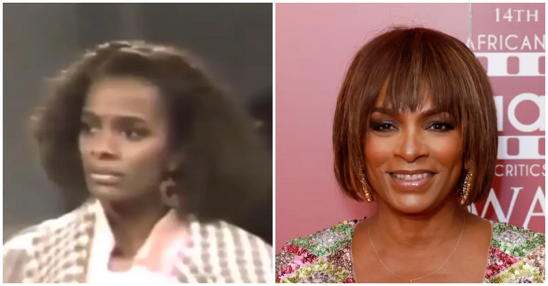 (l-r): Vanessa Bell Calloway kaip Yvonne Caldwell'All My Children/Vanessa Bell Calloway smiling