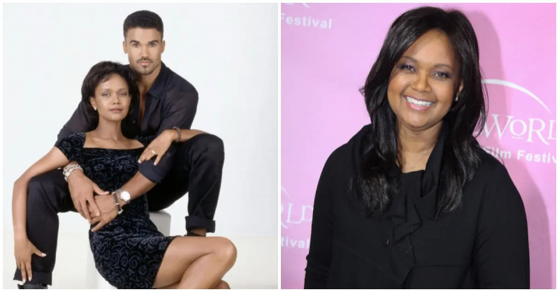 (l-r): Tonya Lee Willams ir Shemar Moore apsikabina / Tonya Lee Williams šypsosi