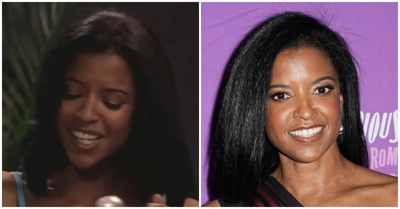 (l-r): Renee Elise Goldsberry'One Life to Live' as Evangeline Willamson/Renee Elise Goldsberry smiling