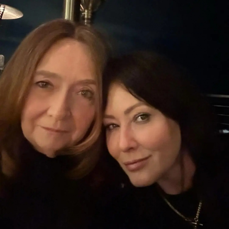Shannen Doherty cu mama Rosa