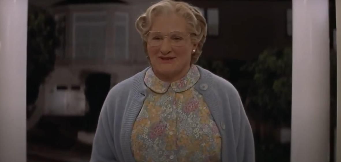 Die R-Rated-Fassung von 'Mrs. Doubtfire' klingt nach klassischem Robin Williams