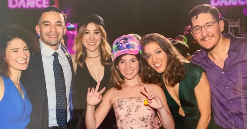   Geraldo Rivera's children Cruz, Isabella, Sol, Simone, and Gabriel 
