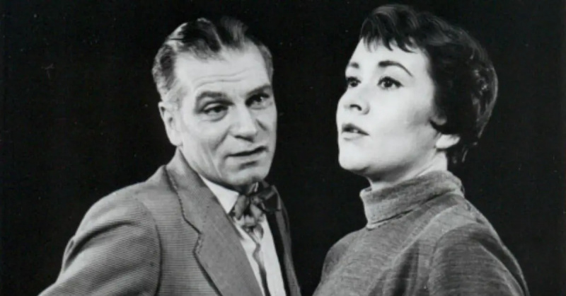 Laurence Olivier i Joan Plowright w 1960 r