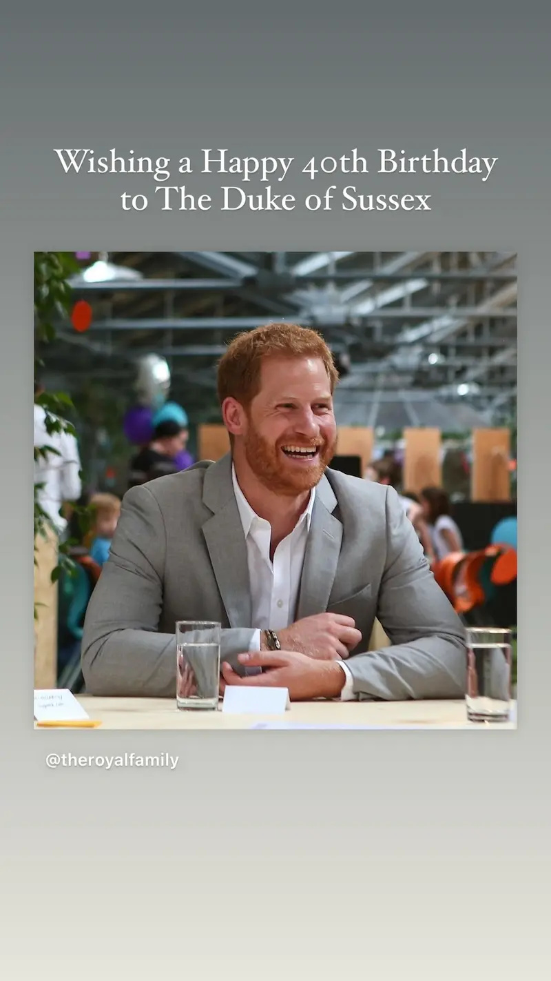 Geburtstag von Prinz Harry