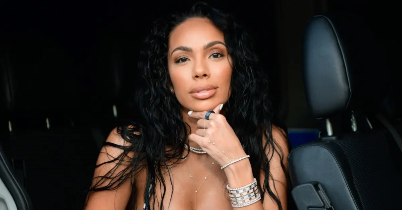 Erica Mena egy atlantai blokkparti rendezvényen