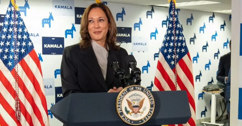Kamala HQ TikTok konts atbalsta Kamala Harisu — kurš to vada?