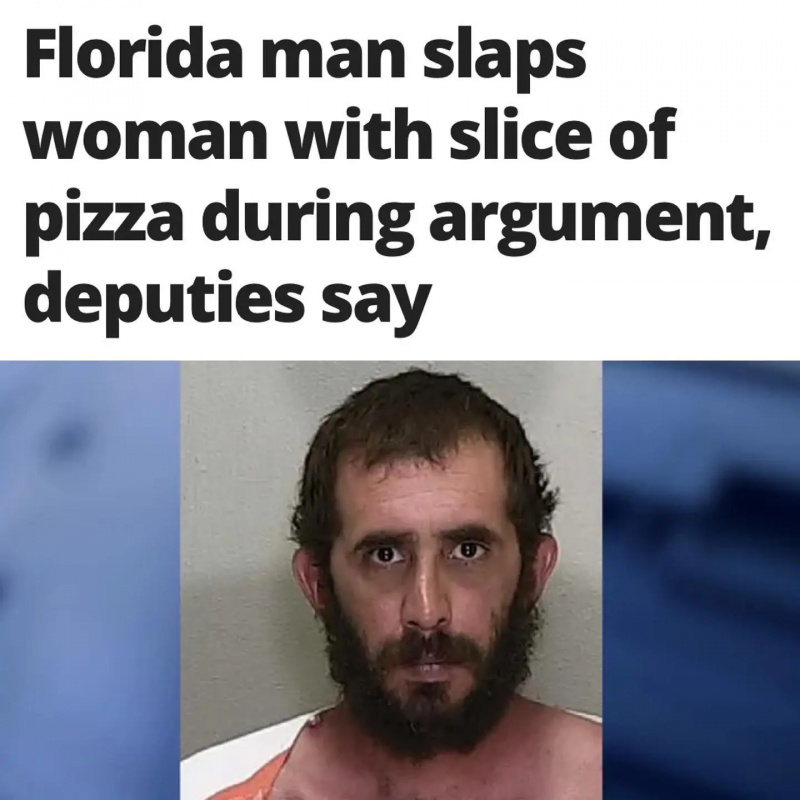 Floryda-mężczyzna-klepie-kobietę-z-pizzą-mugshot