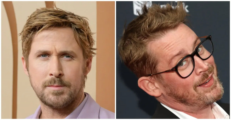 (L-R): Ryan Gosling ve Macaulay Culkin