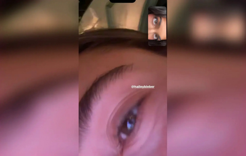Хейлі Бібер і Кайлі Дженнер на фото в її Instagram Story