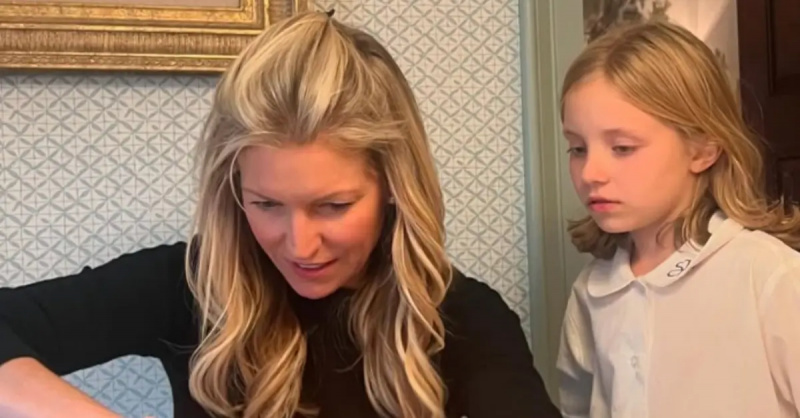   Ainsley Earhardt és lánya, Hayden.