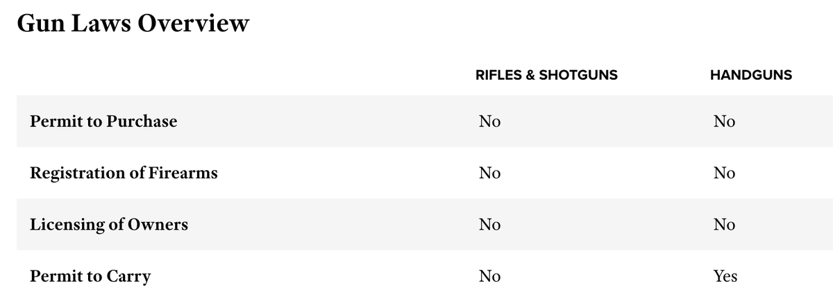 Popis zákonov o zbraniach na Floride od NRA