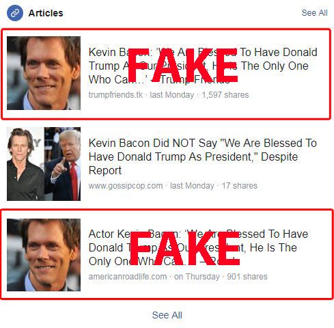 Kevin Bacon a FB