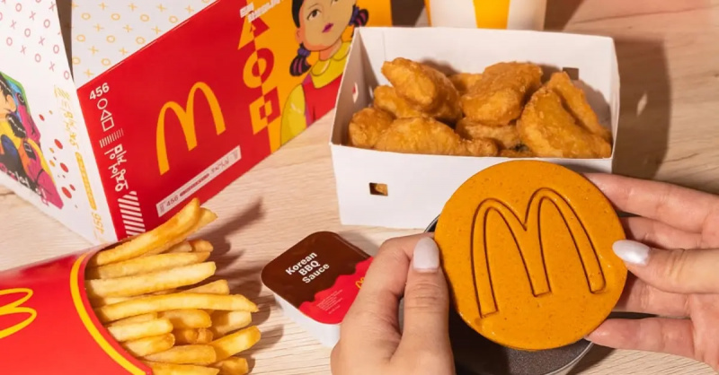Макдональдс's' 'Squid Game' meal