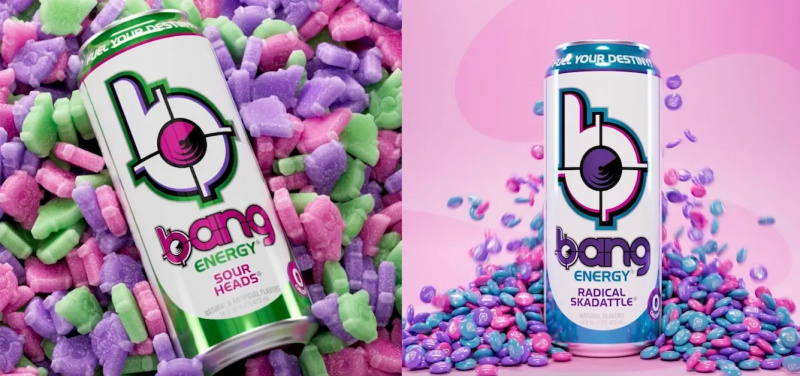 Bang Energy Sour Heads e Radical Skadattle